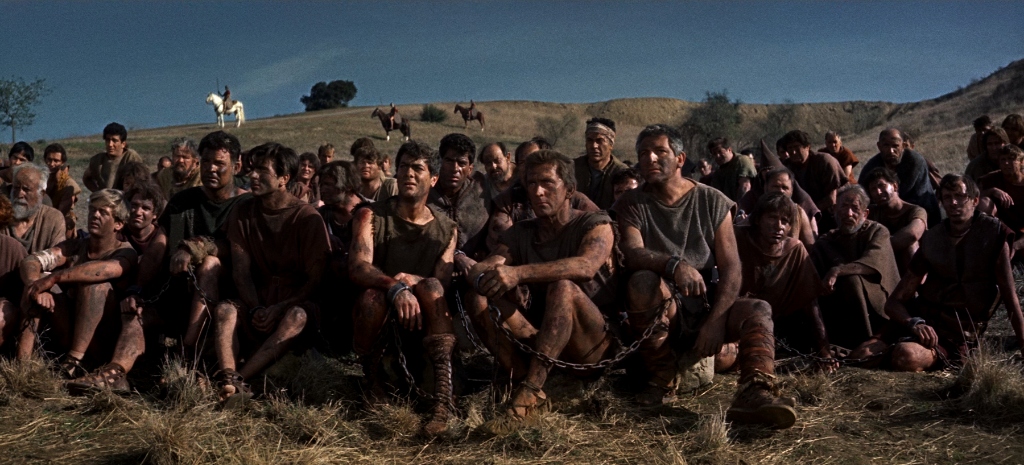 Cinematic Spartacus scene representing community and volunteer solidarity